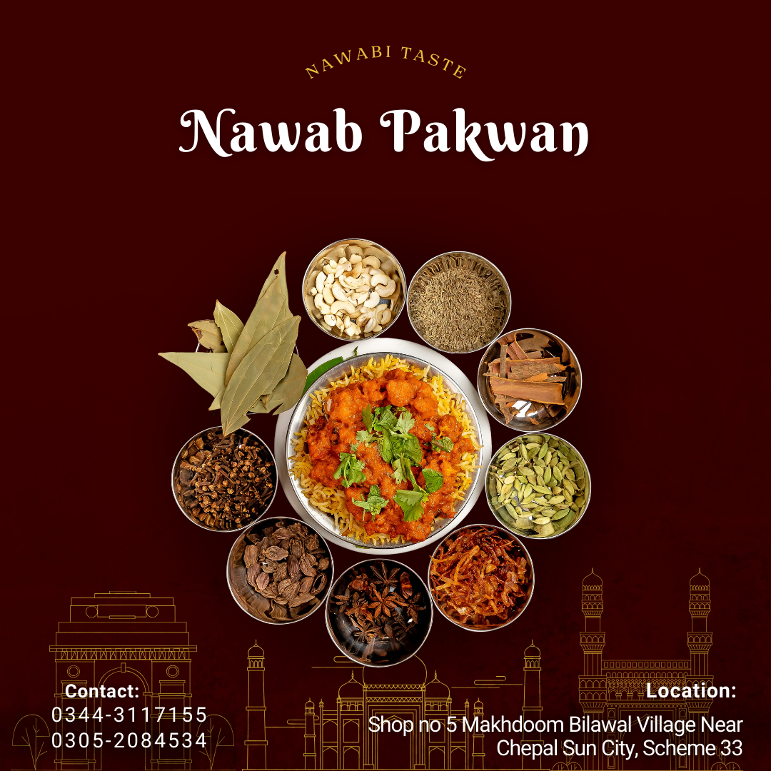 Maroon Vibrant Indian Food Restaurant Promotion Instagram Post